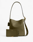 Coach Natural Grain Leather Bleecker Bucket Bag | LEVISONS
