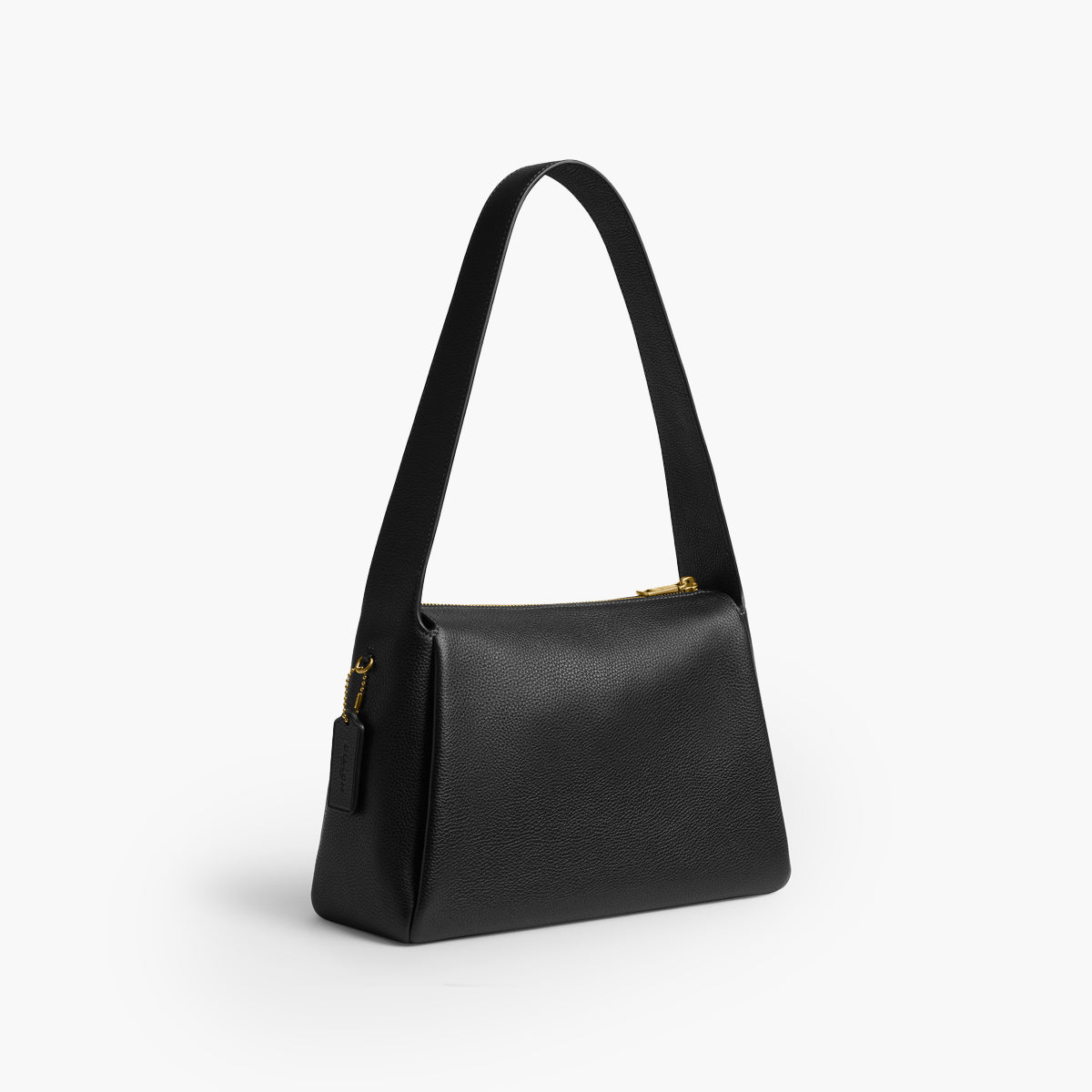 Polished Pebble Leather Lola Shoulder Bag – Levisons