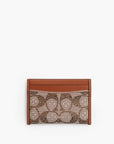 Coach Crystal Signature Jacquard Essential Card Case | LEVISONS