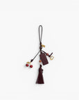 Coach Cherry Heritage Leather Bag Charm | LEVISONS