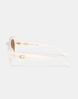 Coach C Hardware Round Sunglasses | LEVISONS