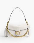 Coach Soft Grain Leather Chain Tabby Shoulder Bag With Chain | LEVISONS