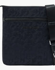 Armani Exchange All Over Logo Crossbody Bag With Adjustable Strap | LEVISONS