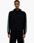 EA7 Logo Series Hoodie With Grosgrain Details | LEVISONS