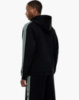 EA7 Logo Series Hoodie With Grosgrain Details | LEVISONS