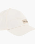 Armani Exchange White Edition Cotton Cap With Logo Patch | LEVISONS