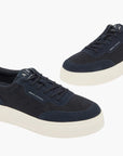 Armani Exchange Round Toe Technical All Over Logo Sneakers With A Platform Sole | LEVISONS