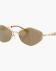 Michael Kors Michael Kors Gold Coast Sunglasses | LEVISONS