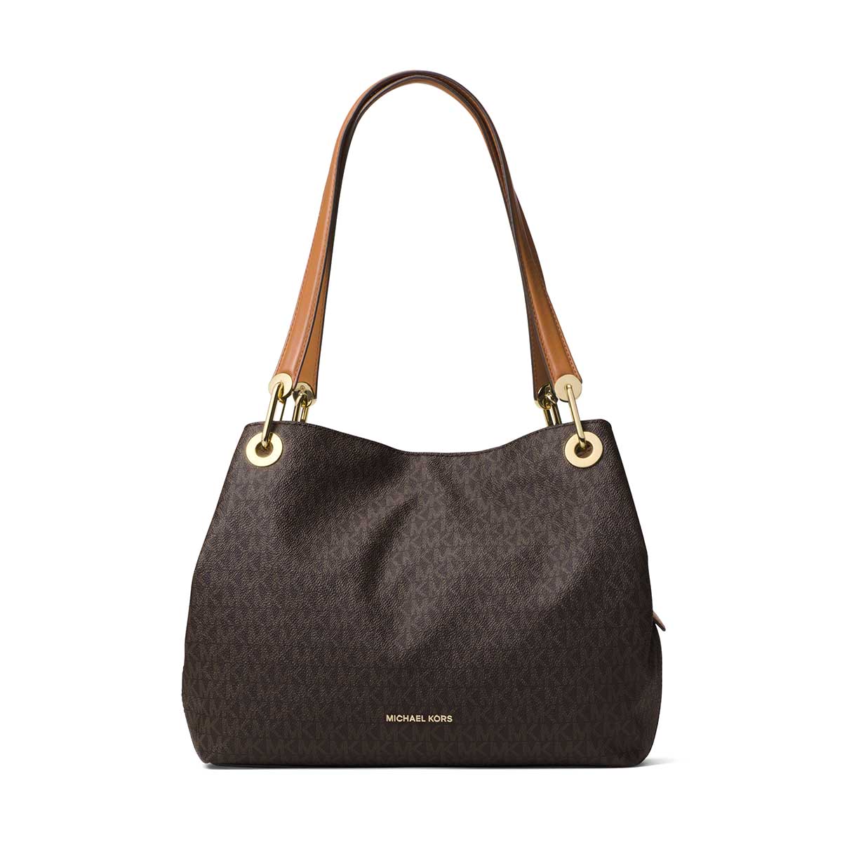 Michael kors raven cheap large logo tote