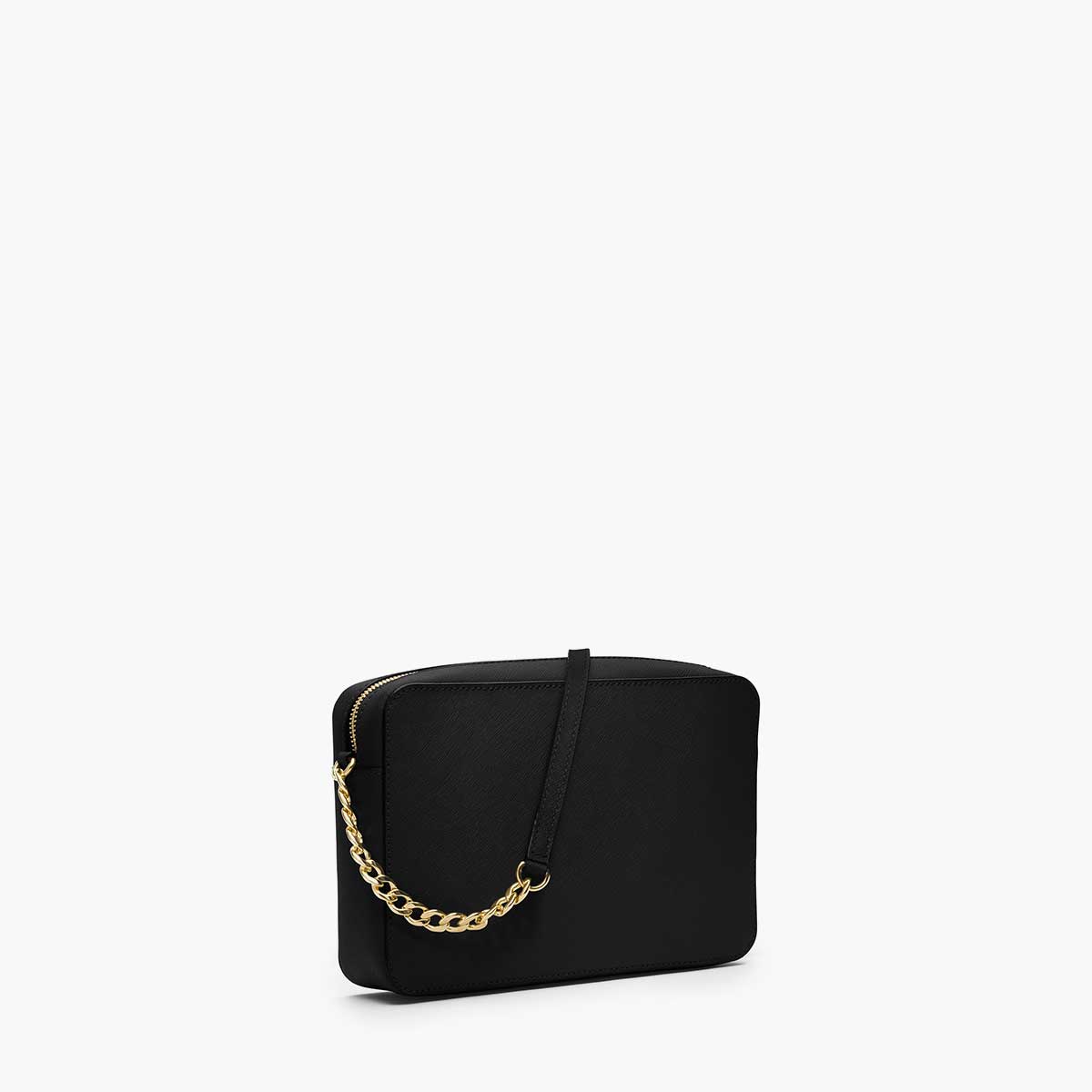 Michael kors jet set black crossbody best sale