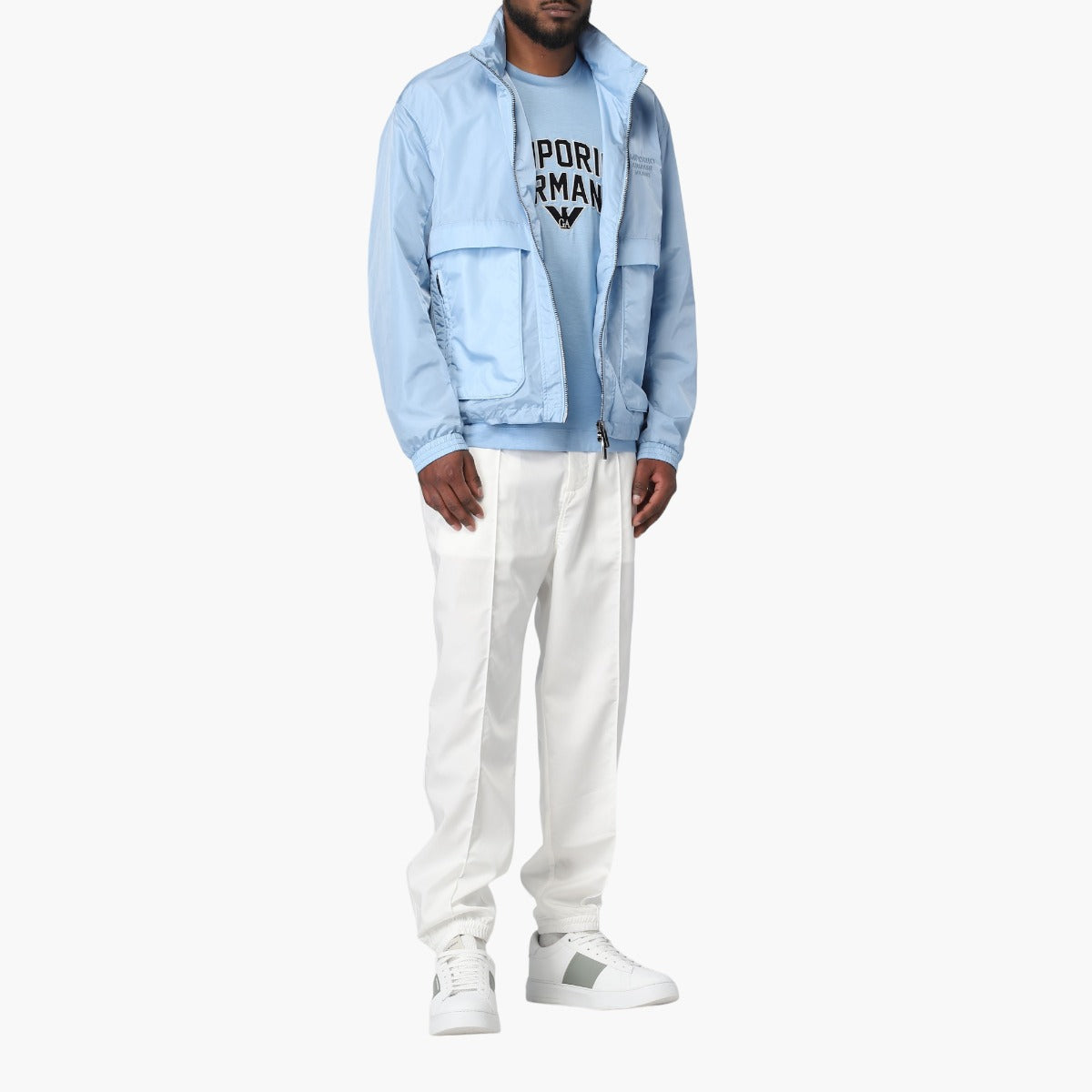 Lightweight Nylon Blouson Jacket With Hood – Levisons