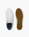 Lacoste Powercourt Leather Tricolour Trainers | LEVISONS