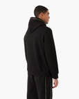 Emporio Armani Double-Jersey Hooded Sweatshirt With Gold Details And Logo | LEVISONS