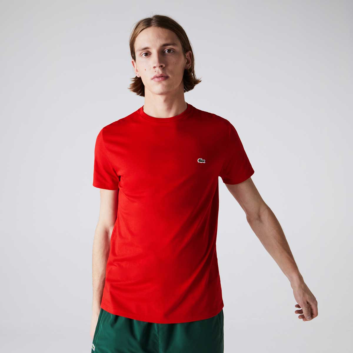 Crew Neck Pima Cotton Jersey T-Shirt – Levisons