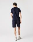 Lacoste V-Neck Pima Cotton Jersey T-Shirt | LEVISONS