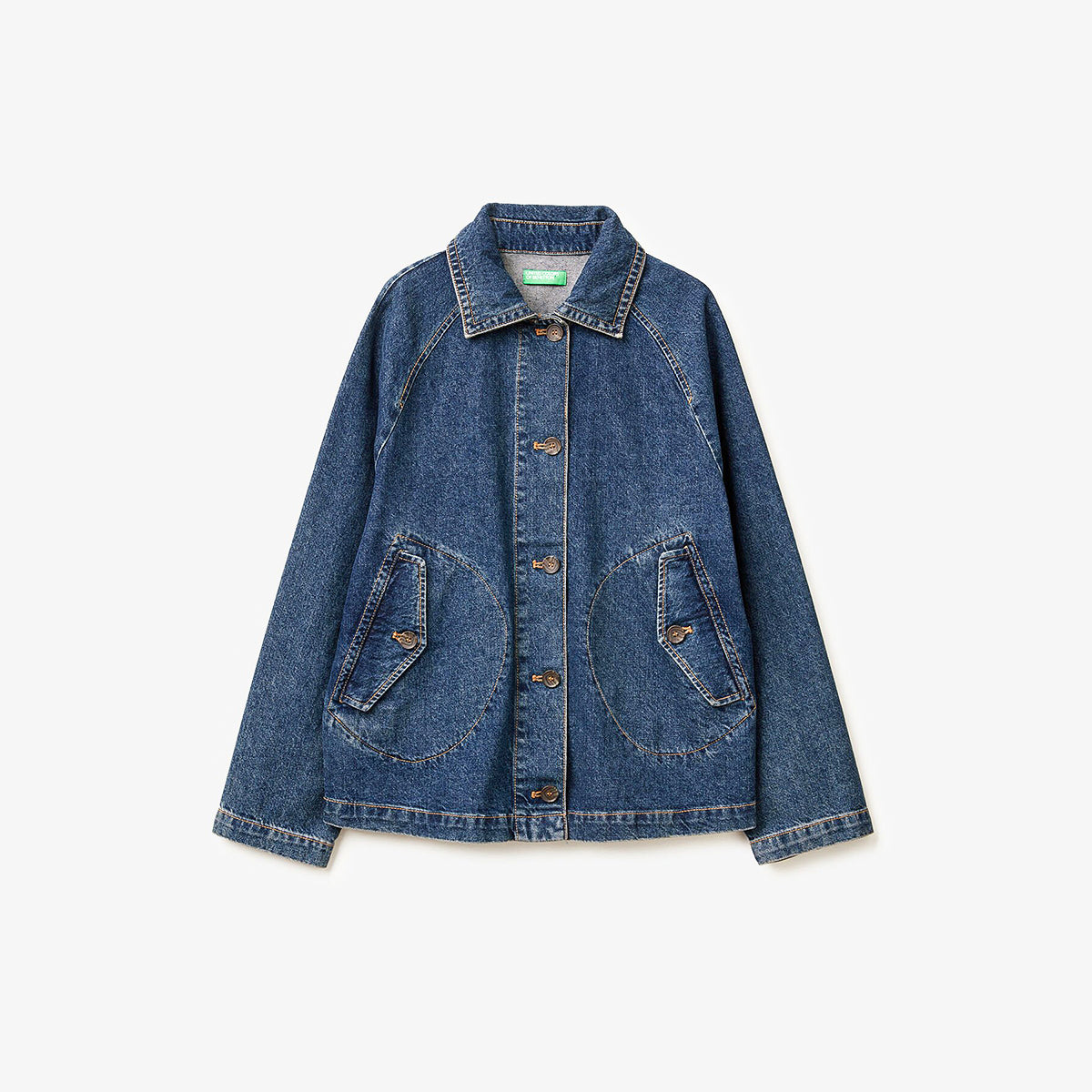 Woman Short Denim Trench Coat – Levisons