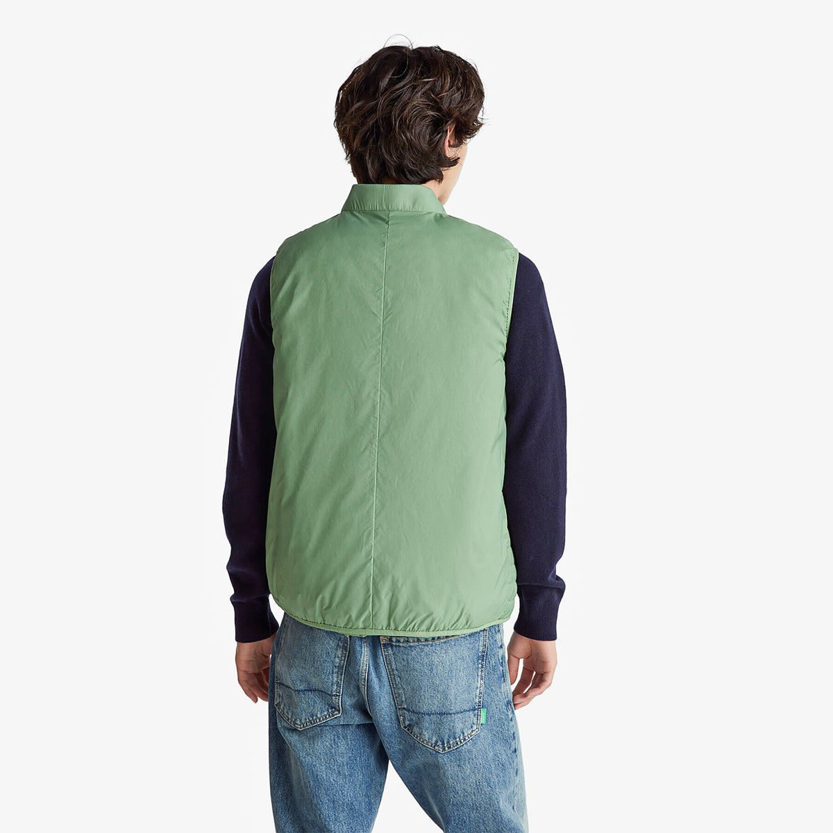 United Colors Of Benetton Man Nylon Vest With Recycled Wadding | LEVISONS