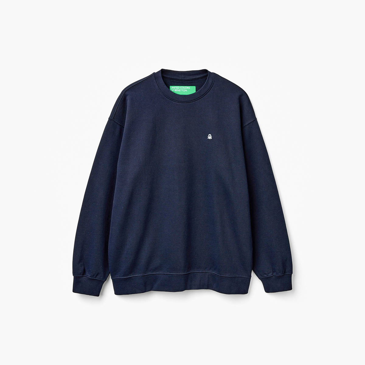 United Colors Of Benetton Man Sweatshirt With Logo Patch | LEVISONS