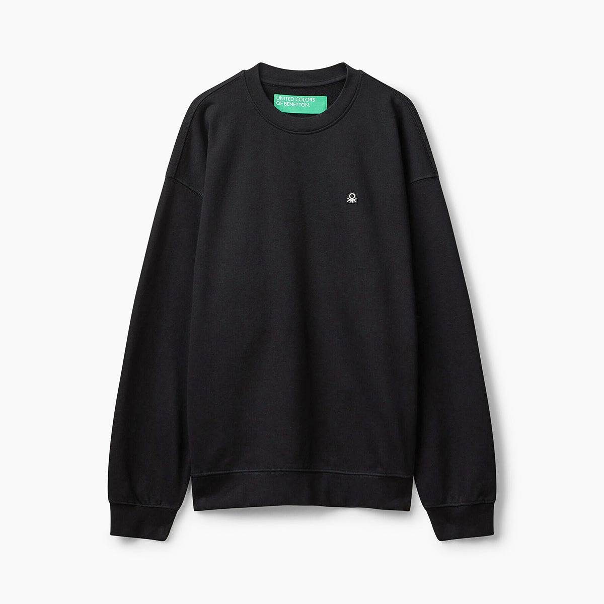 United Colors Of Benetton Man Sweatshirt With Logo Patch | LEVISONS