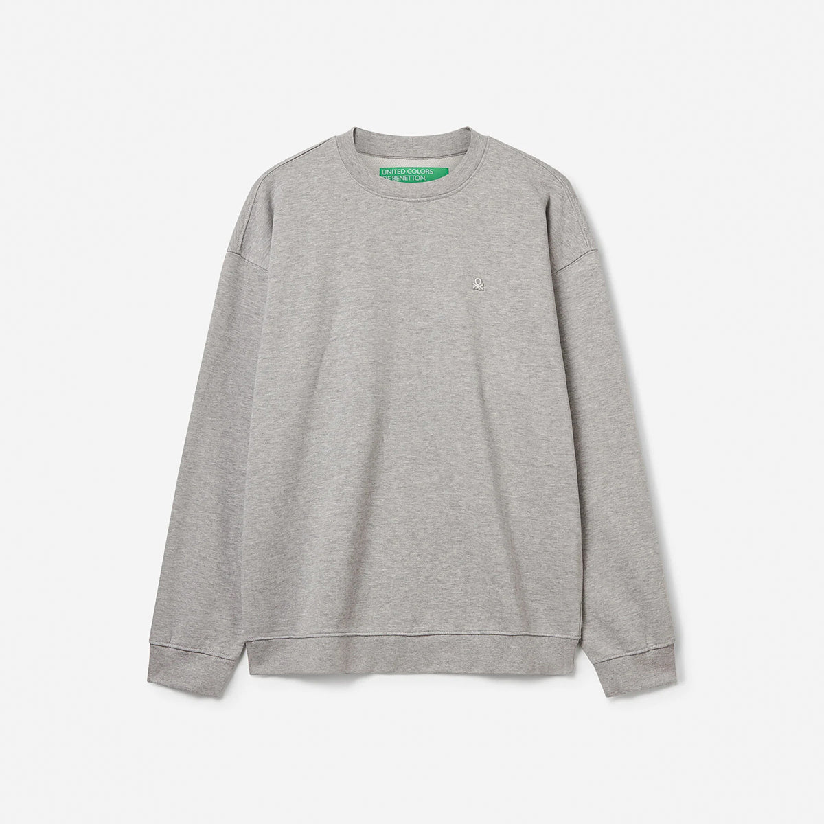 United Colors Of Benetton Man Sweatshirt With Logo Patch | LEVISONS