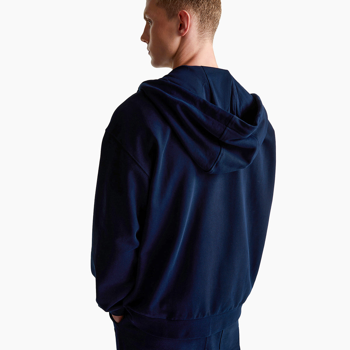 United Colors Of Benetton Man Zip-Up Hoodie In Cotton | LEVISONS