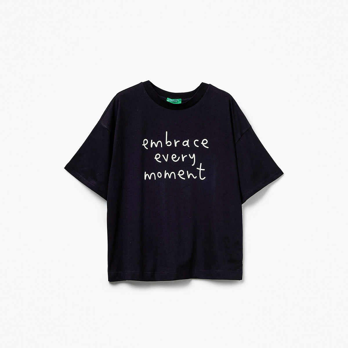 United Colors Of Benetton Woman T-Shirt With Slogan Print | LEVISONS