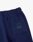 United Colors Of Benetton Boy Kid Cotton Trousers With Logo | LEVISONS