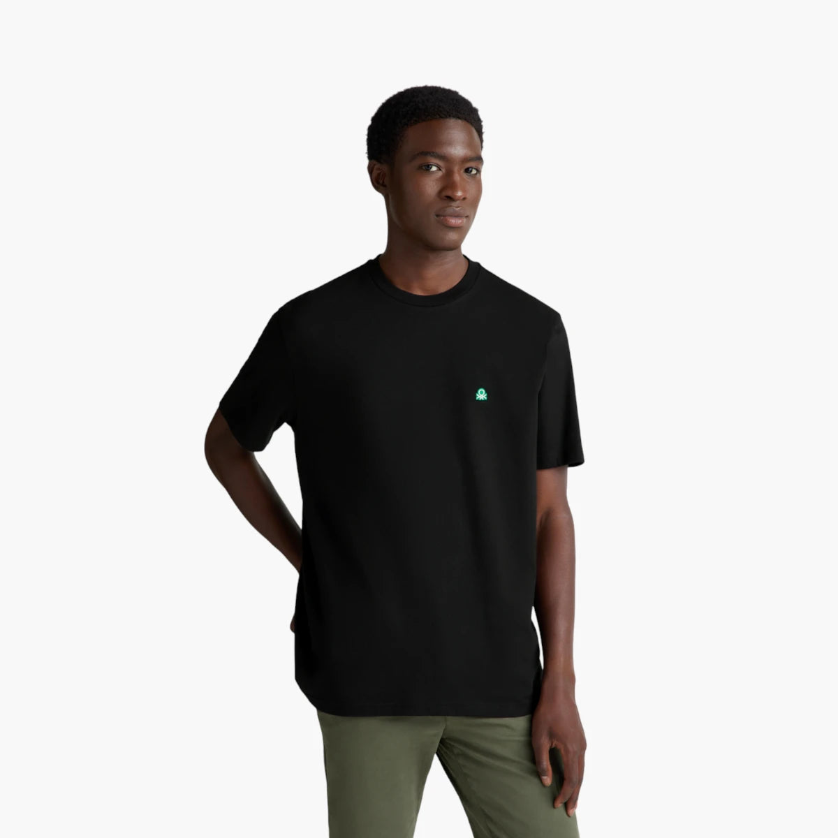United Colors Of Benetton Man Basic Cotton T-Shirt | LEVISONS
