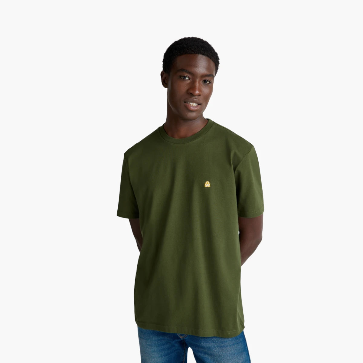 United Colors Of Benetton Man Basic Cotton T-Shirt | LEVISONS