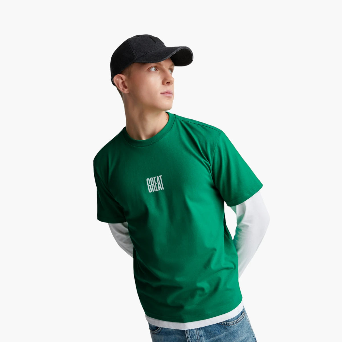United Colors Of Benetton Man Relaxed Fit T-Shirt With Print | LEVISONS