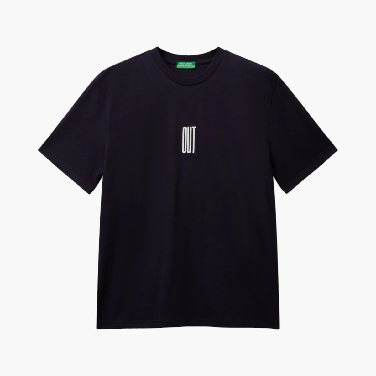 United Colors Of Benetton Man Relaxed Fit T-Shirt With Print | LEVISONS