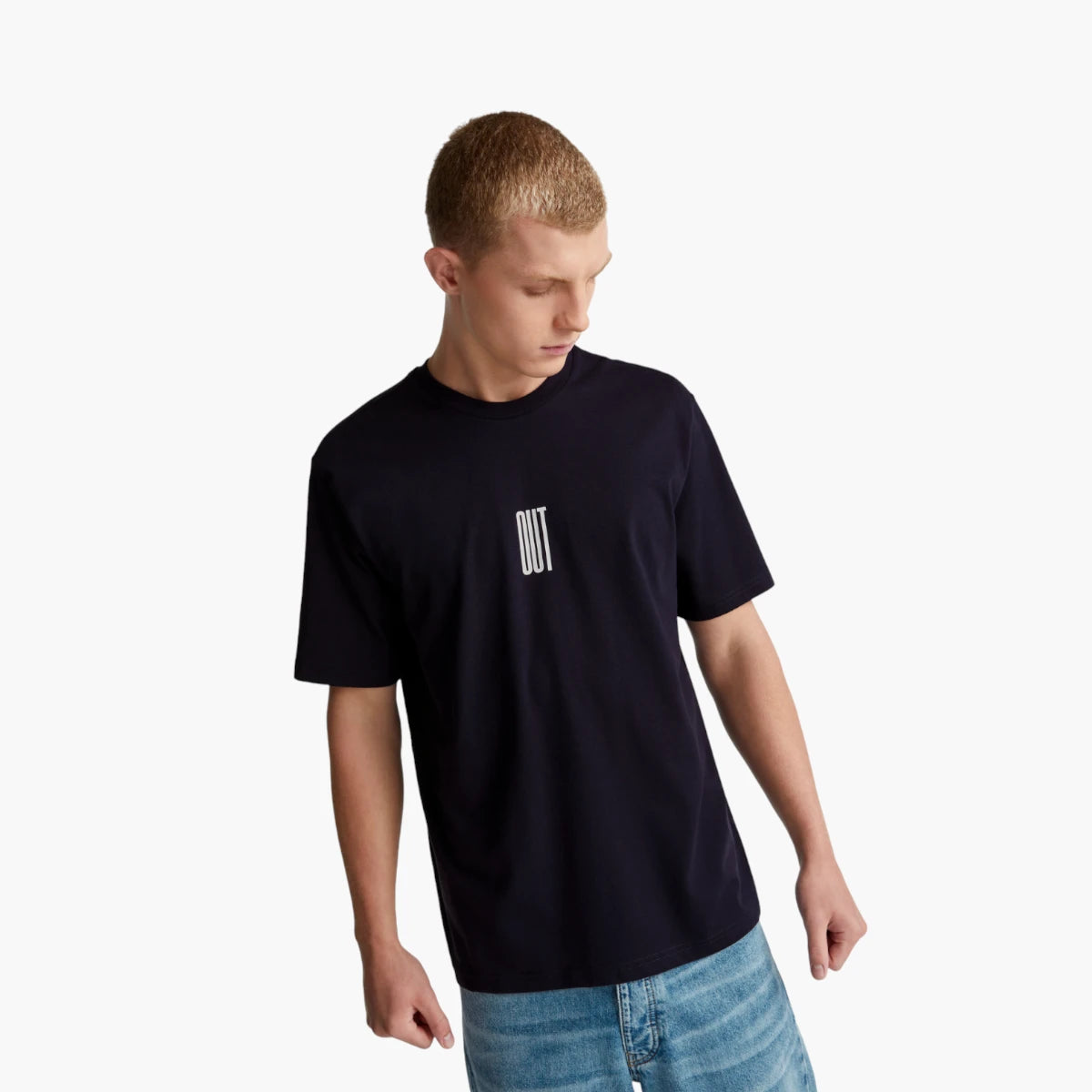United Colors Of Benetton Man Relaxed Fit T-Shirt With Print | LEVISONS