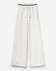 United Colors Of Benetton Woman Wide Trousers In Stretch Modal | LEVISONS