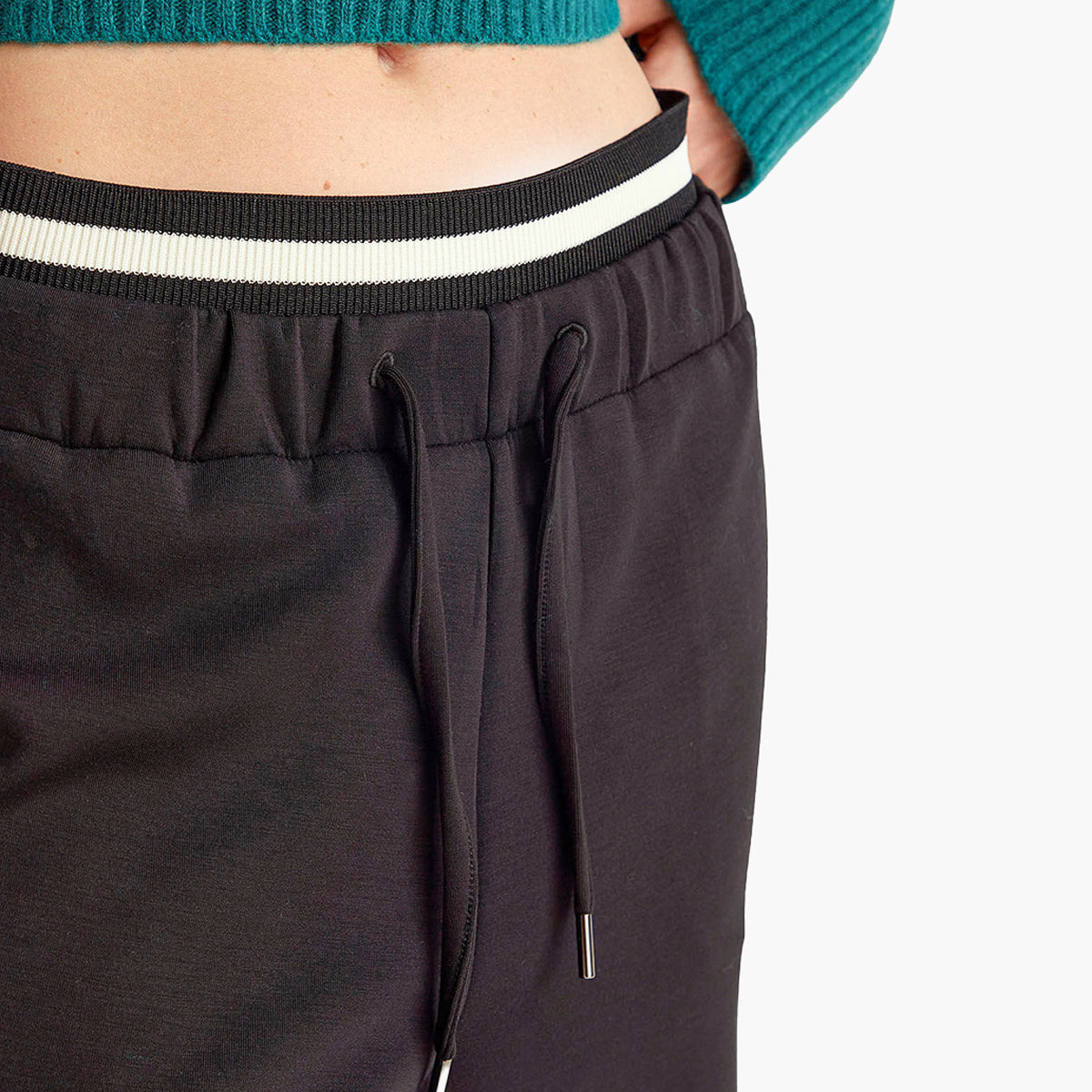 United Colors Of Benetton Woman Wide Trousers In Stretch Modal | LEVISONS