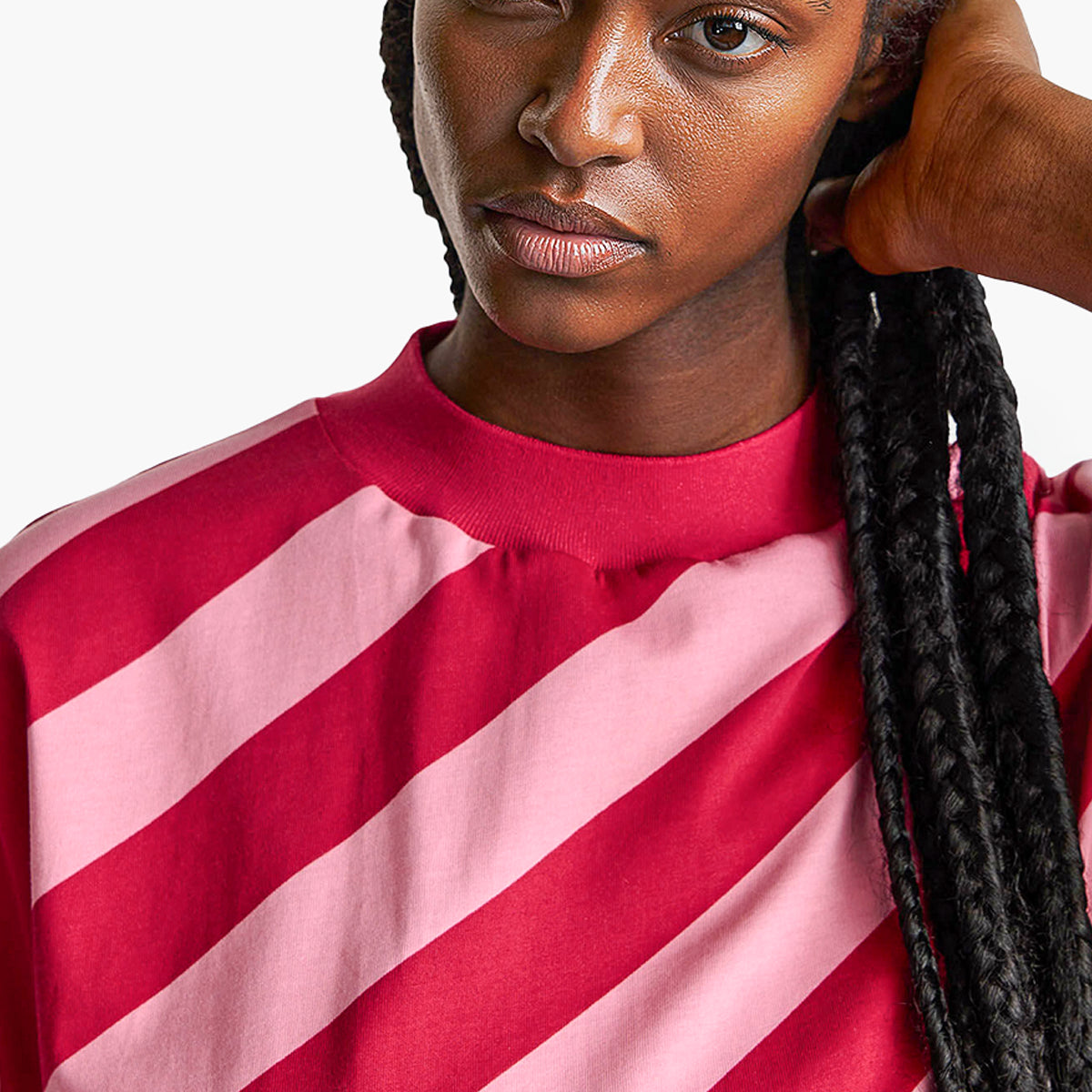 United Colors Of Benetton Woman Regimental Striped T-Shirt | LEVISONS