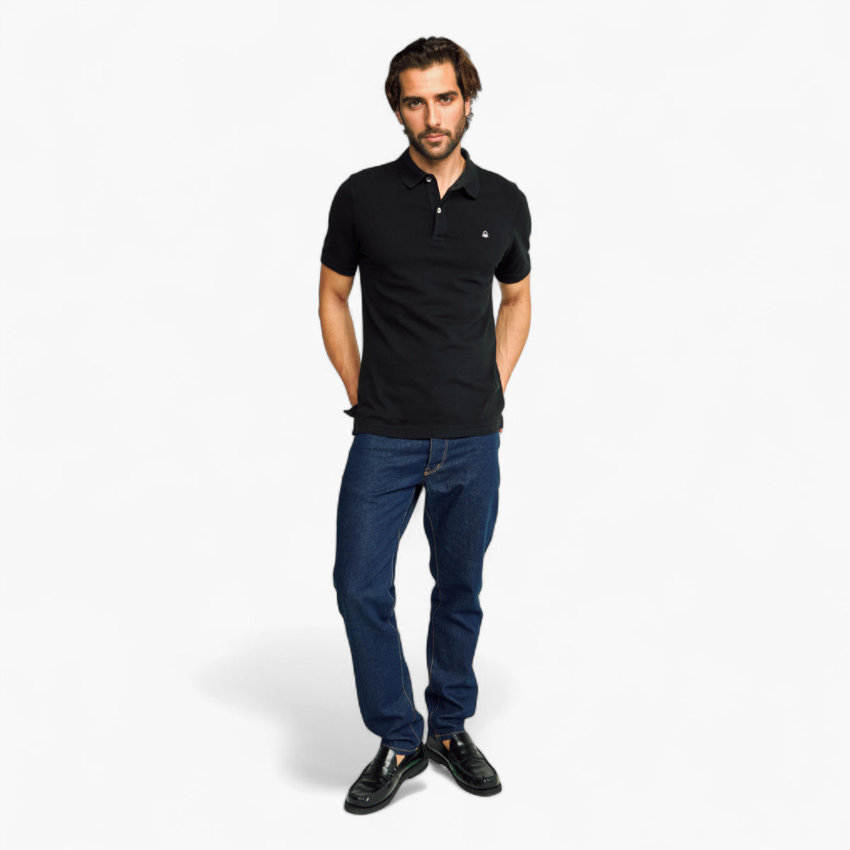 United Colors Of Benetton Man Slim Fit Polo | LEVISONS