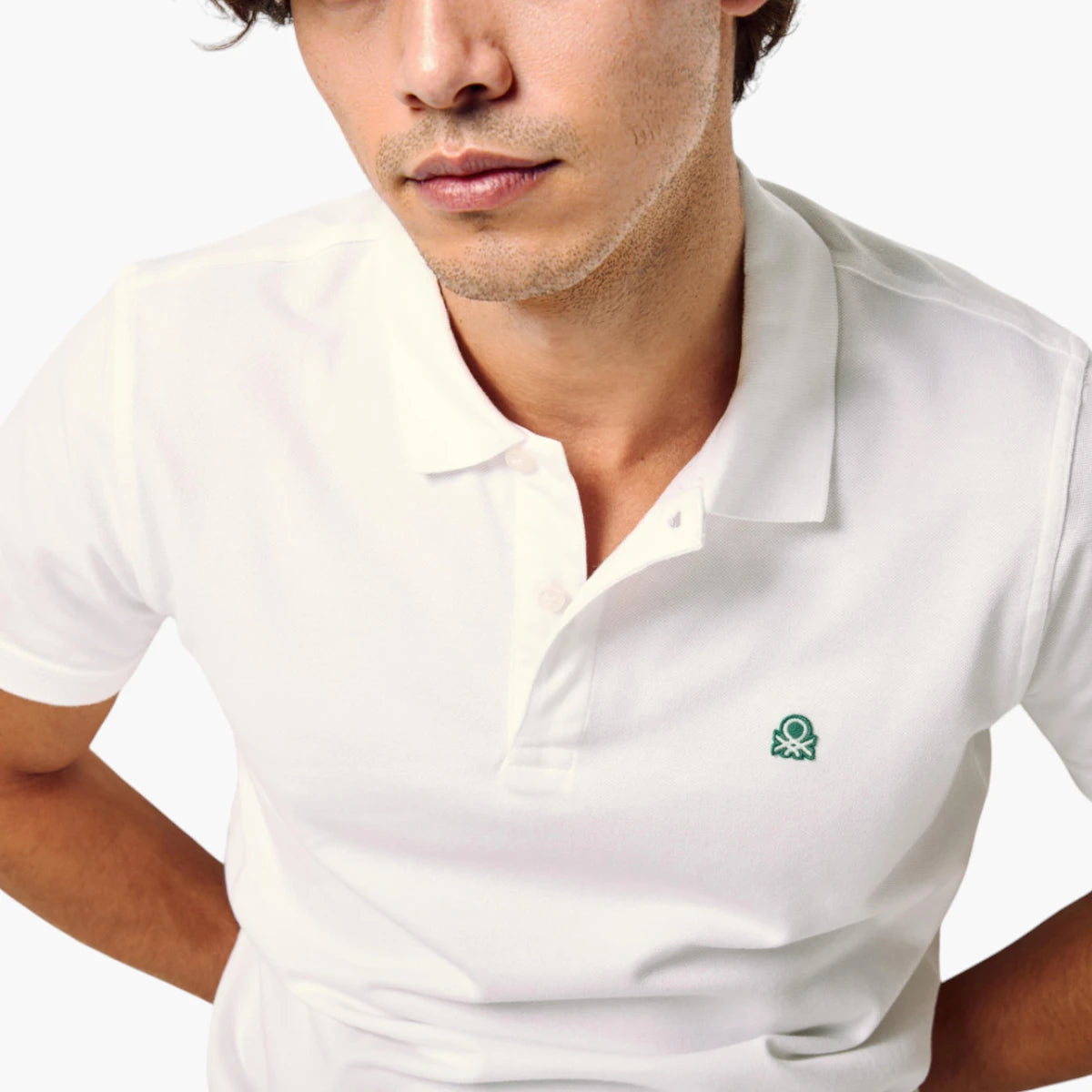 United Colors Of Benetton Man Slim Fit Polo | LEVISONS