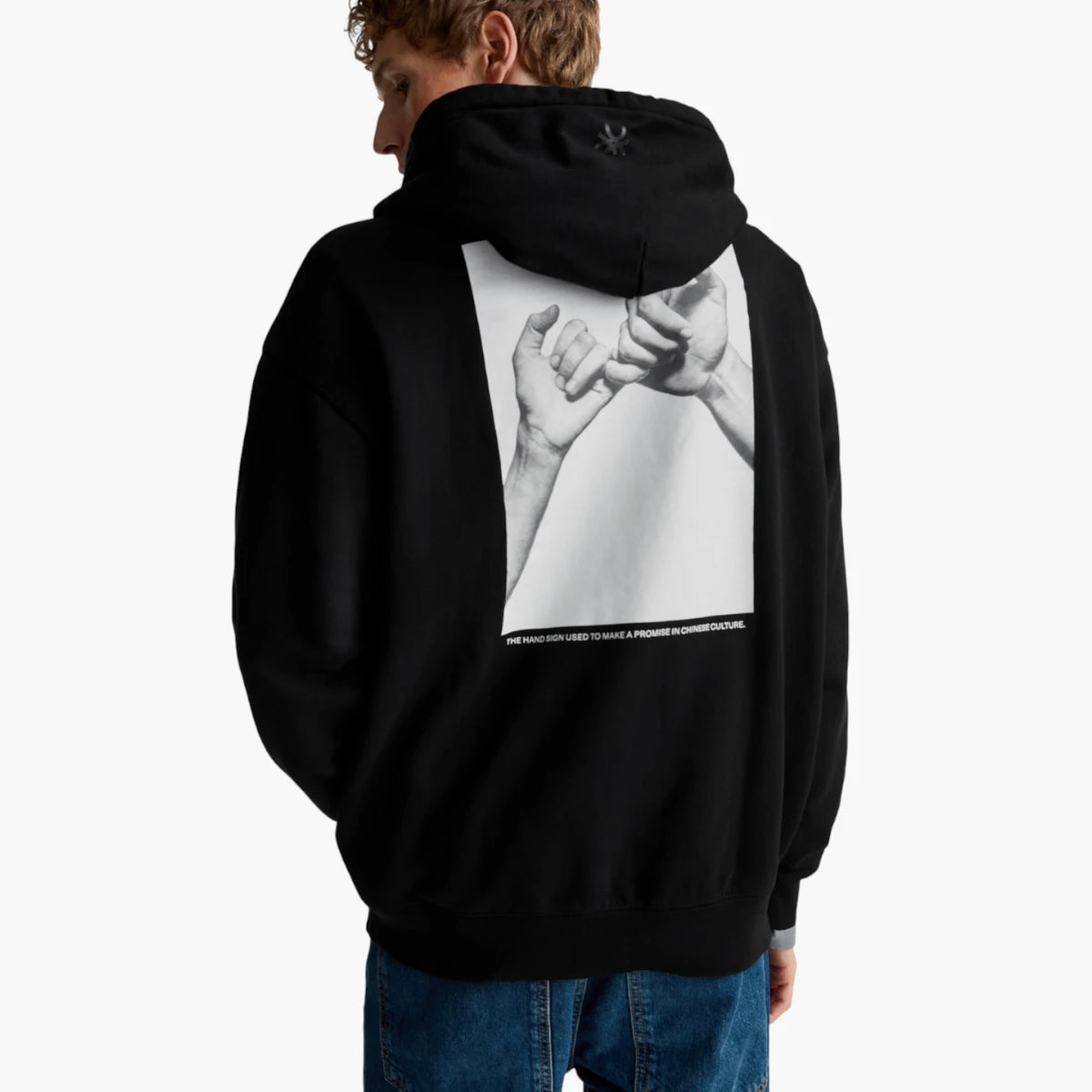 United Colors Of Benetton Man Printed Hoodie | LEVISONS