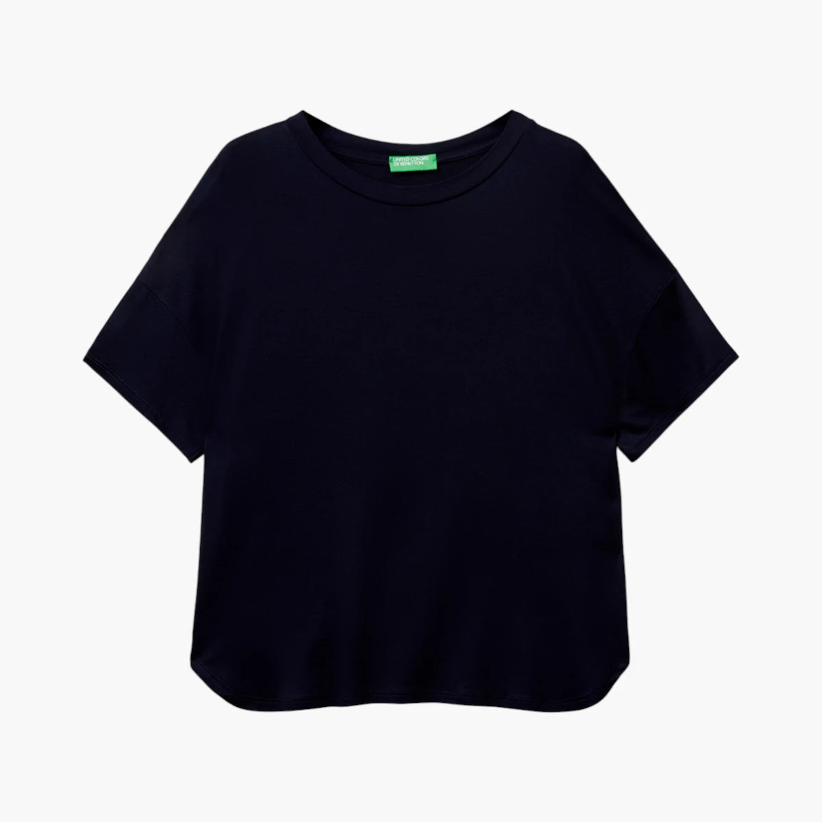 United Colors Of Benetton Woman Slim Fit T-Shirt In Stretch Viscose | LEVISONS
