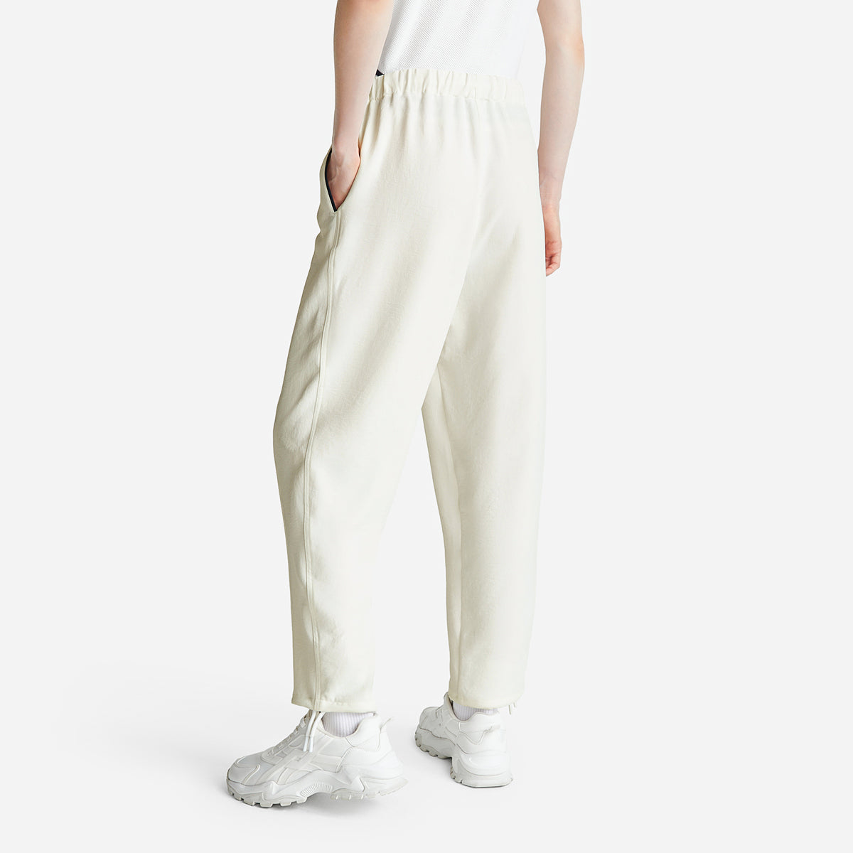 United Colors Of Benetton Woman Trousers With Elastic And Drawstring | LEVISONS