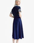 United Colors Of Benetton Woman Midi Skirt With Stripe Insert | LEVISONS