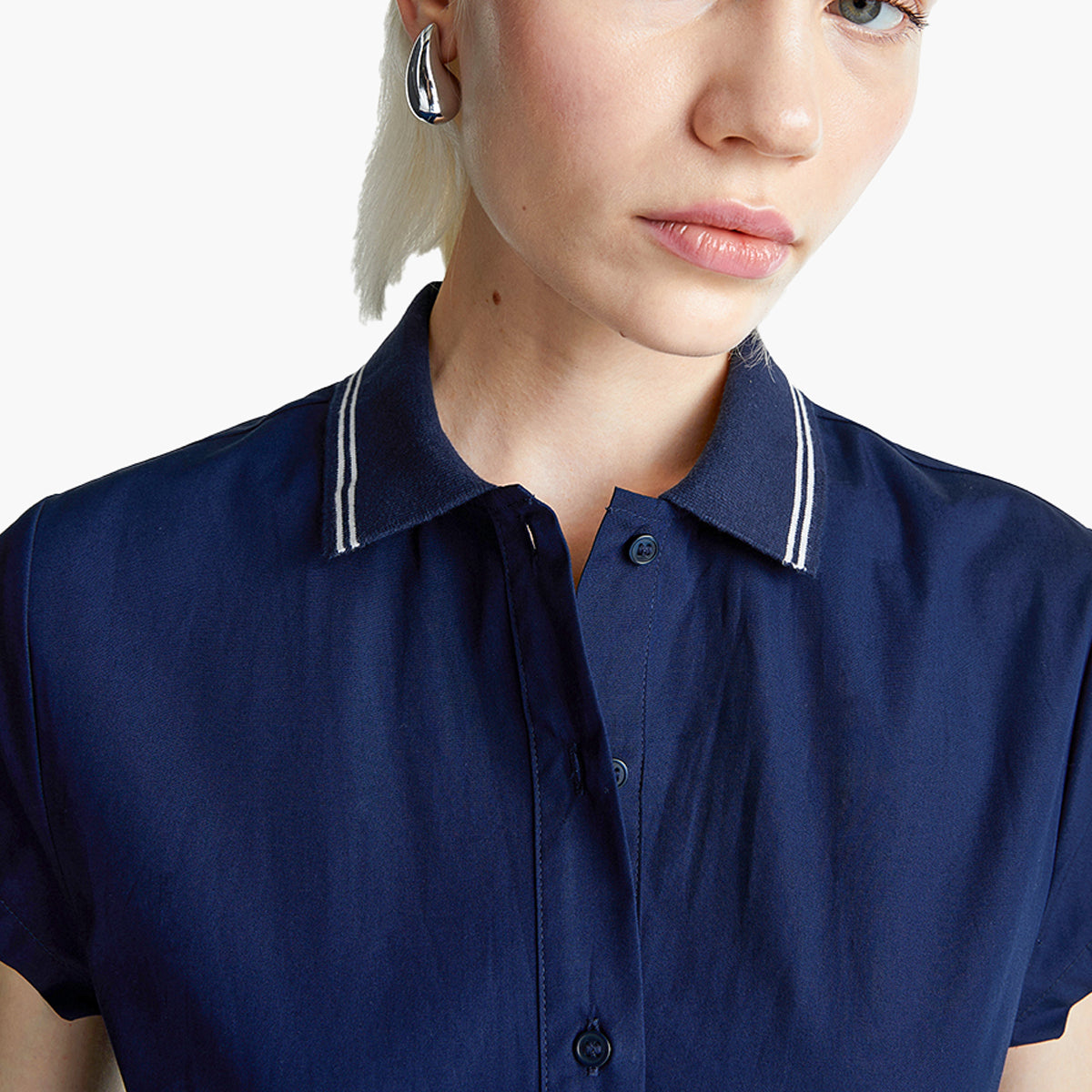 United Colors Of Benetton Woman Dress With Collar | LEVISONS