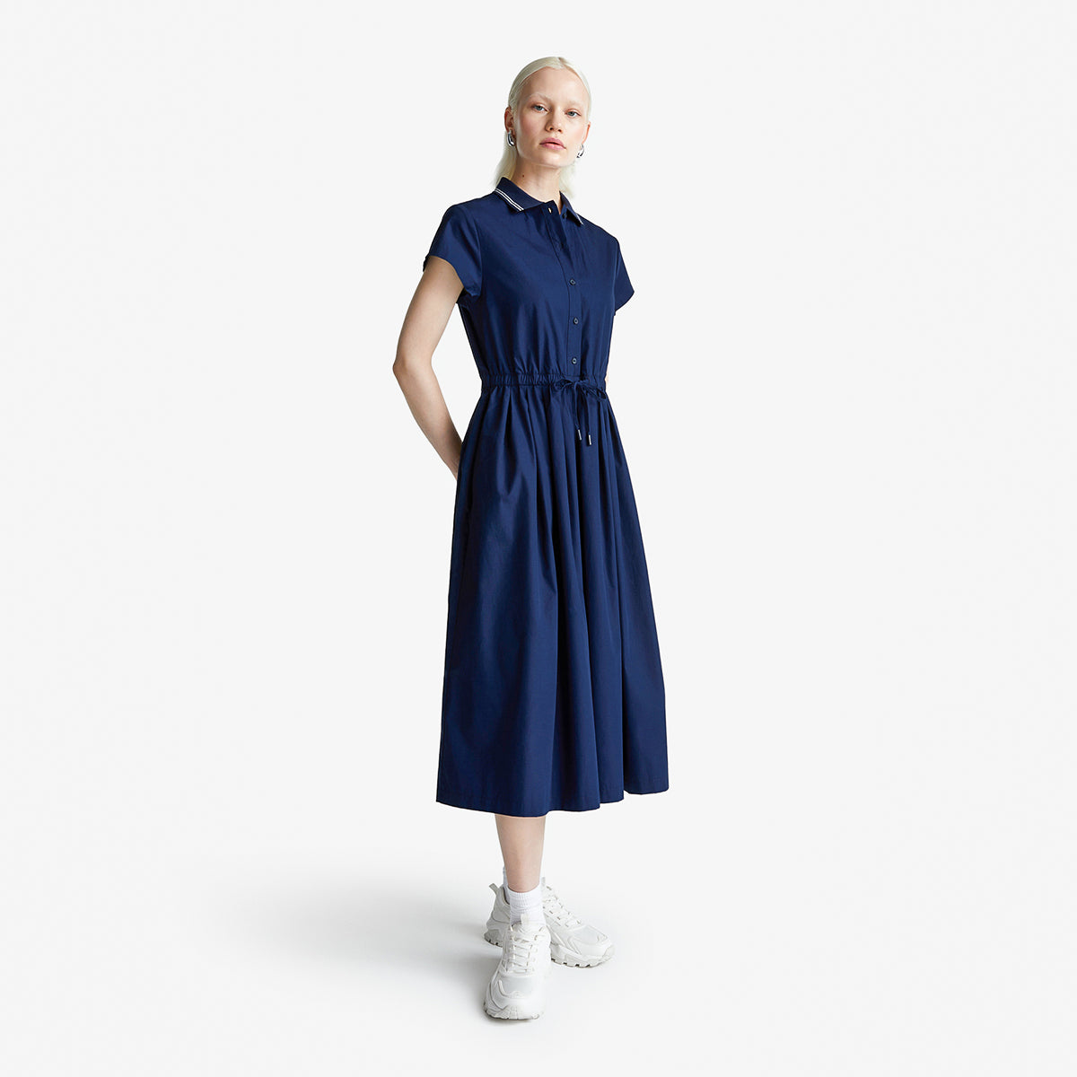 United Colors Of Benetton Woman Dress With Collar | LEVISONS