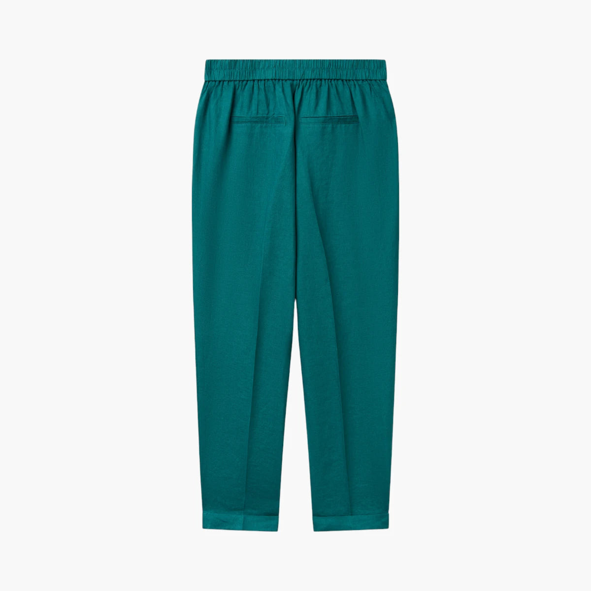 United Colors Of Benetton Woman Regular Fit Pure Linen Trousers | LEVISONS
