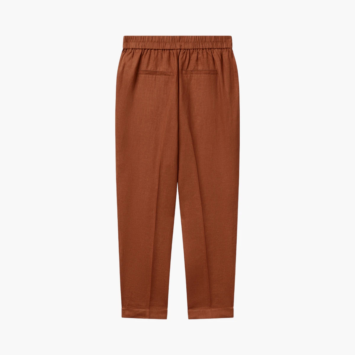 United Colors Of Benetton Woman Regular Fit Pure Linen Trousers | LEVISONS