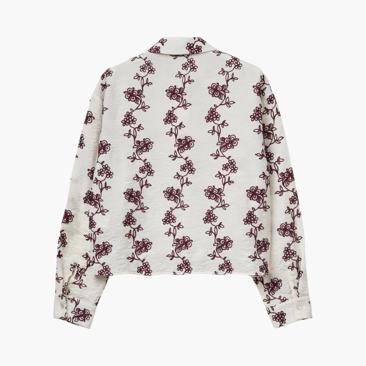 United Colors Of Benetton Woman Shirt With Flower Embroidery | LEVISONS