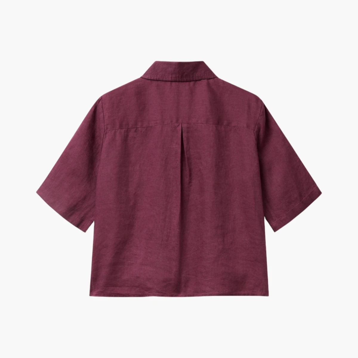 United Colors Of Benetton Woman Short Shirt In Pure Linen | LEVISONS