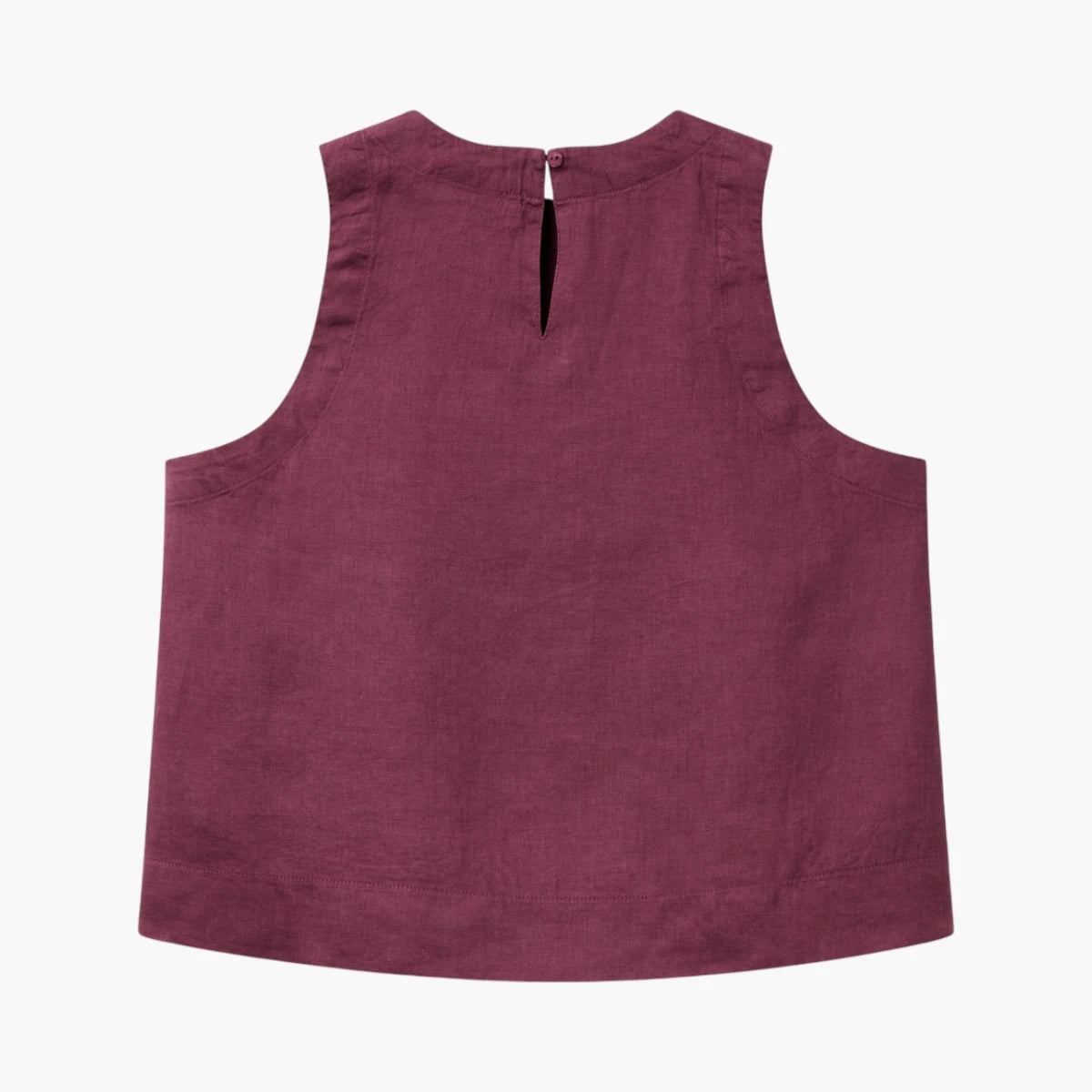 United Colors Of Benetton Woman Sleeveless Top In Pure Linen | LEVISONS