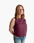 United Colors Of Benetton Woman Sleeveless Top In Pure Linen | LEVISONS