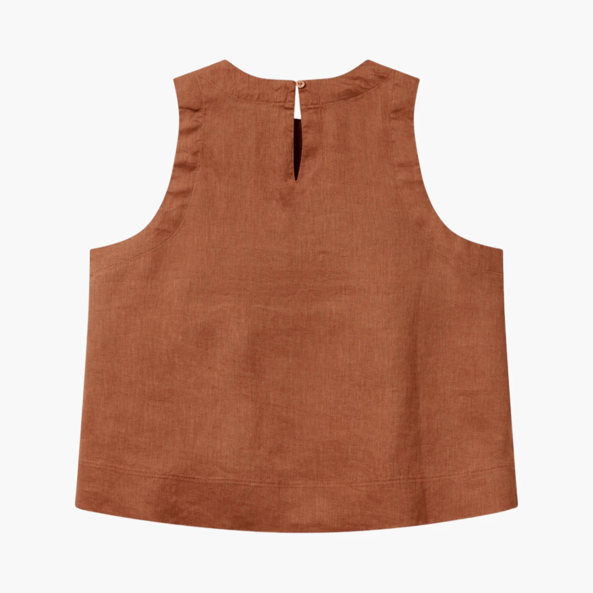 United Colors Of Benetton Woman Sleeveless Top In Pure Linen | LEVISONS